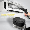 Limpador a vapor portátil potente BALASHOV 2500W - Alta pressão para ...